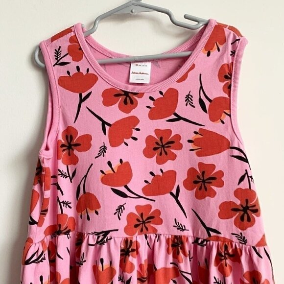 NWOT Hanna Andersson Sleeveless Print Pocket Girl Dress, 10 Years - Picture 3 of 10